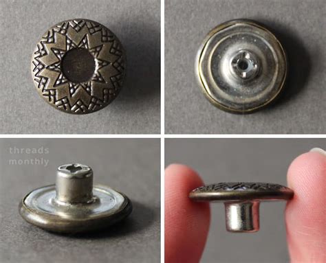 fake buttons clothing|21 Types of Buttons (Photos, Names, Uses) .